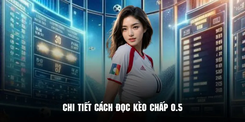 Cách đọc kèo chấp 0.5